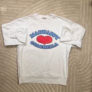 Madhappy x Coachella pull over crew neck size small